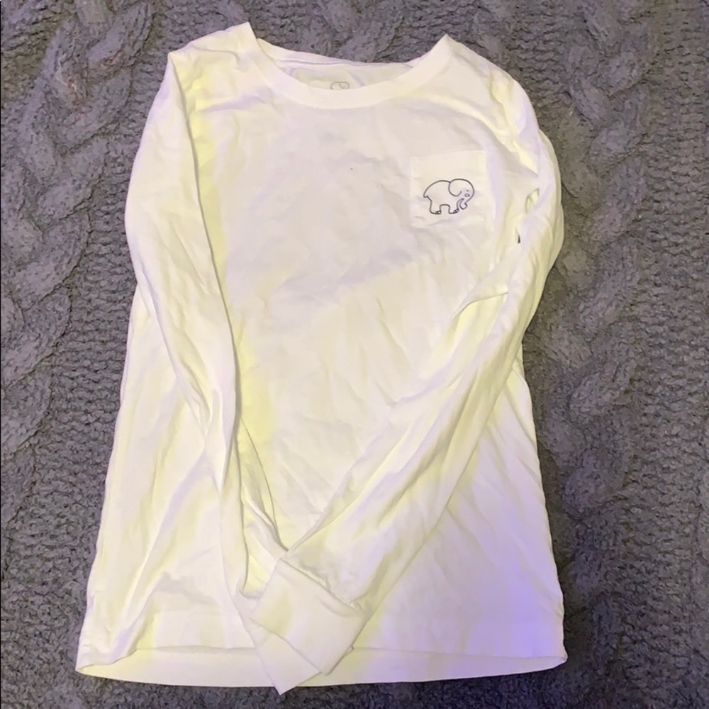 long sleeve ivory ella shirt